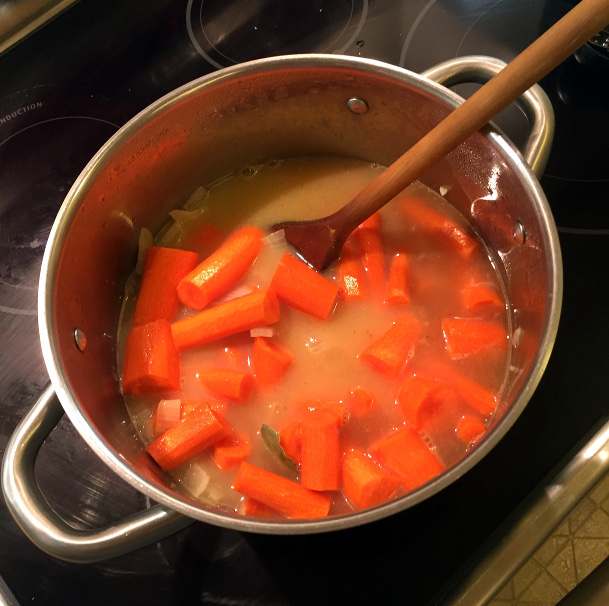 pot on stove